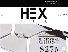 Tablet Screenshot of hextie.com